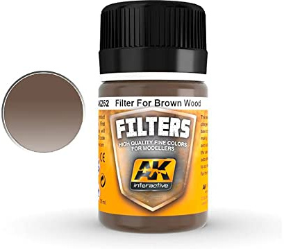 (AK00262) - AK Interactive Wash 35ml - Filter for Brown Wood