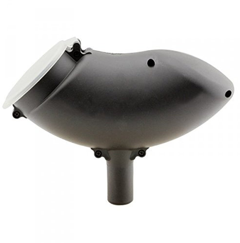 Paintballjunkys PJ 200er Schüttelhopper, Hartplastik mit Deckel, schwarz