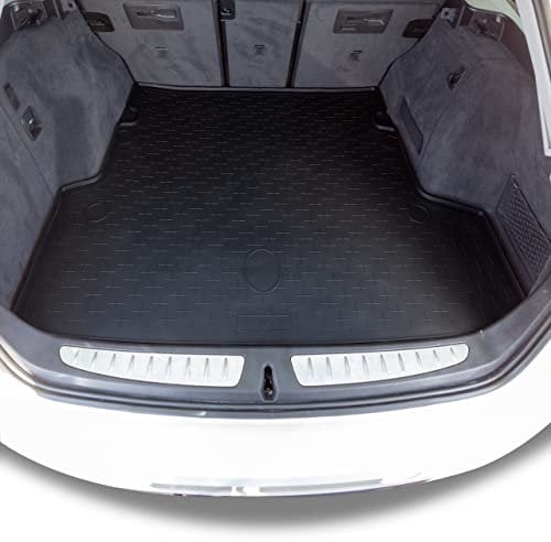 Travall Kofferraum Schutzmatte für BMW 3er (2012-2015) [Touring] Auto Zubehör Innenraum Antirutsch Kofferraumschutz 100% Passgenau Kofferraummatte Antirutschmatte Gummimatte Robuste Pflegeleichte