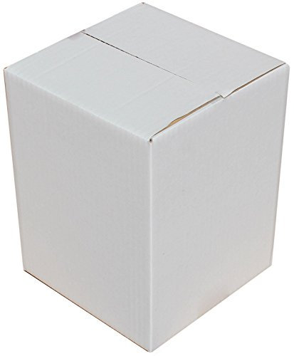 13cm x 13cm x 18cm WHITE IN/OUT SHIPPING BOXES ☆ GIFT PACKAGING CARTONS FOR: MUG CUP PLATE BOWL (10)