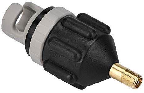 MAGT SUP-Luftventil-Aufblasadapter, Standard-Schrader-Ventiladapter, SUP-Pumpenadapter für Boot, Schlauchboot, Wasserfloß, Stand-Up-Paddel, Kajak (Farbe: Schwarz)