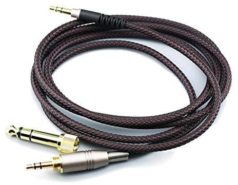 NewFantasia Replacement Audio Upgrade Cable Compatible with Audio-Technica ATH-M50xBT, ATH-AR3BTBK, ATH-SR50BT, ATH-ANC9, ATH-ANC7B, ATH-SR5BTBK, ATH-S700BT Headphones 1.5meters/4.9ft