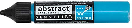 Sennelier Abstract Acrylic 3D Liner 27ml (Azure Blue)