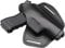 MAYMOC Lederholster 2 Slot OWB kompatibel für Glock 17 19 22 26 32 33 / S&W M&P Shield/Springfield XD & XDS/Plus alle ähnlich großen Kurzwaffen Bund rechte Seite - Schwarz