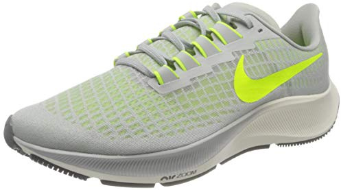 Nike Herren Pegasus 37 Laufschuh, Fog Grey Volt, 41.5 EU