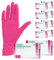 SF Nitrilhandschuhe L Magenta – 1000 Stück Einweghandschuhe, Einmalhandschuhe, Medizinische handschuhe, Puderfrei, Latexfrei, für Kochen, Putzen, Medizin, Kosmetik, Haushalt