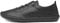 Lunar St Ives Leather Plimsoll 6 UK Black Sole