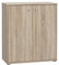Newroom Kommode Sonoma Eiche Sideboard Modern - 73,7x85,5x34,8 cm (BxHxT) - Highboard Anrichte - [Albus.Eleven] Büro Arbeitszimmer Wohnzimmer