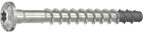 HECO 52783 7.5X 85 Edelstahl MMS Plus P Halbrundkopf A4 Multi-Monti Schraubanker