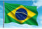 OEDIM Bandera de Brasil 150x85cm Reforzada y con Pespuntes Bandera con 2 Ojales Metálicos y Resistente al Agua, Azul Y Blanco, LEG06482001