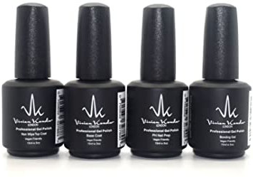 Preparation Gel Polish Set (ππ¨π§ ππ’π©π ππ¨π© + πππ¬π ππ¨ππ + ππ πππ’π₯ ππ«ππ© + ππ¨π§ππ’π§π πππ₯) Gel Nail Polish UV/LED Soak-Off Nail Art