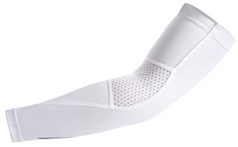 Sonnenschutz Arme Männer & Frauen Radfahren Armhülsen Sonne Uv. Schutz atmungsaktiver Sport-Antisunburn-Ärmeln zum Laufen Joggen Sonnenschutz Stulpen Arm (Color : K20L8142W, Size : M)