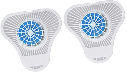 Anti Splash Deodorizer Urinal Deodorant Triangular Block, Urinal Deodorant Descaling Piece Triangular Block, Toilet Smell Refresher Protection Prevents Clogging Spray Proof