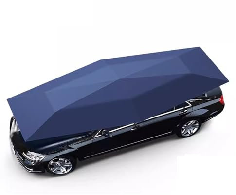 Autodachzelt, Vorzelt Wohnwagen, Faltbarer Autozelt, Autodachschirm für Outdoor-Zelt, Fernbedienung, Automatisch, Platzsparend(Gray,204.7IN/520CM)