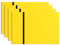 Uadme Feuille Plastique ABS, 4 Pièces Panneau Plastique, Plaque Gravée Personnalisée 30x20 cm, Plaque Acrylique pour Gravure Laser, Épaisseur 1,3 mm, pour Bureau à Domicile (Noir sur Jaune)