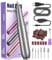 Ajgvq Electric Nail Drill, 20000RPM Adjustable Speed Manicure Pedicure Set with 6 Drill Bits, Low Vibration Low Noise, Aluminium Body, Model: Ajgvq