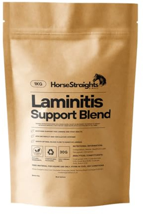 Laminitis Blend Herbal Supplement for Horses Metabolic Circulation & Hoof Support 1Kg HSD Horse Straights Direct