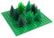 Dein Lego Wald – 8 teiliges Baum-Set mit grüner 16x16 Platte für grenzenloses Bauen!