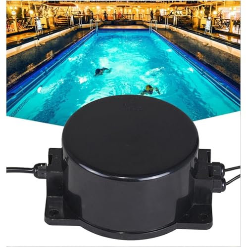 QICBYING Transformateur Étanche Extérieur, Projecteur sous-Marin 220V À 12V À 24V, Anneau LED Haute Puissance Basse Tension AC, pour Éclairage De Piscine, Pompe À Eau, Éclairage Extérieur(12V,10W)