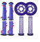 Filtro HEPA Pre-Post Front for aspirapolvere verticale Animal. Compatibile con Dyson DC65, DC66 e UP13.(Set g)