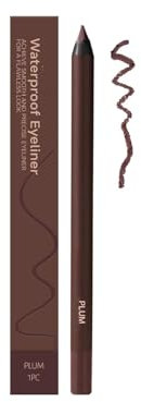 Persona Eyeliner Wasserdichtes Bleistift, Wasserfester Augenstift, Weiche und Verblendbare Textur, 24 Stunden Halt, Augenärztlich Getestet, Made in Ltaly (Pflaume, 1PCS)