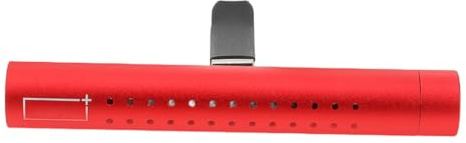 Abaodam Car Vent Clip Auto Lufterfrischer Stabform Duftdiffusor Aluminiumlegierung Autoduft für Frauen und Männer Gleichmäßige Duftverteilung Leicht Angenehmes Raumklima Praktisches