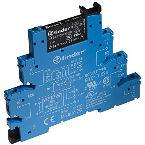 Finder Koppelrelais 6,2 mm, 1 Stück, 38.51.7.024.5050