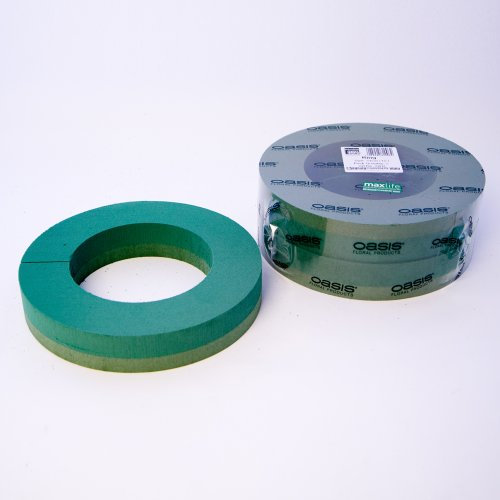 Smithers Oasis Steckschaum-Ringe, Außendurchmesser: 31 cm, 2 Stück