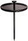 Menu Gartentisch Pin Table, schwarz