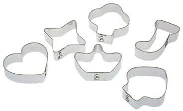Pedrini PDR820176 Set 6 Stampi Assortiti Lillo 0176-4