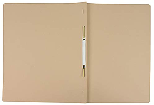 Schnellhefter DIN A4 Recyclingkarton chamois