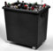 Recycled Bottle Skip 135ltr Black | Bar Truck, Glass Bottle Recycling Bin, Stackable Bottle Skip - Made from Recycled Polymer Plastic