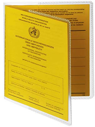 Durable Doppelhülle für Impfausweise und Dokumente 195x133 mm, 10 Stück, transparent, 213919