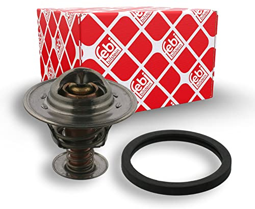 febi bilstein 09327 Thermostat mit Dichtring, 1 Stück | Kompatibel mit: RENAULT LAGUNA I, LAGUNA I Grandtour