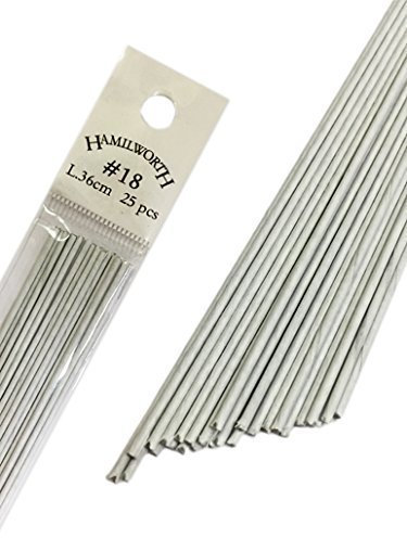 Florist Wire and Sugarcraft Wire - White 18 Gauge