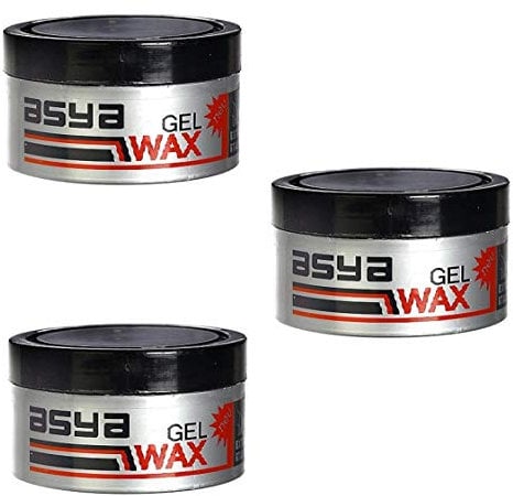 ASYA Gel-Wax - extra stark - Haarwachs Wachs Haargel Gel - 3 x 100ml