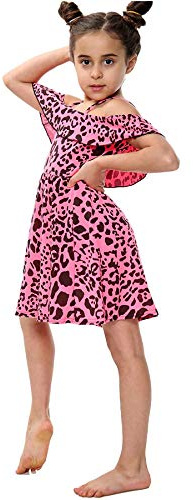A2Z 4 Kids Girls Off Shoulder Skater Dress Party Wear Age 5-141