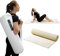 Hollert Yogamatte Organic Prestige 70x200 cm Weiß Fitnessmatte Pilates Gymnastikmatte Sportmatte Übungsmatte rutschfest