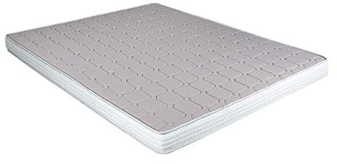 EVERGREENWEB Memory-Foam-Doppelmatratze für Schlafsofa, 14 cm hoch, orthopädische Wasserschaummatratze, hypoallergene und ergonimische Matratze mit weißem Bezug 140x190 – DAYBED