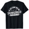 Sauna & Finnische Sauna Geschenk Saunameister T-Shirt Schwarz Sauna Wellness Saunagänger Fans Herren Klein EU 38 cm Klassische Passform Kurzarm Pull-On T-Shirt