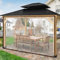 BeGrit Bache Transparente avec Oeillets 3x3m Bache de Protection Exterieur Translucide Bâche Imperméable Haute Transparence étanche Plastique pour Meubles de Jardin Serre Tente Isolation des Plantes