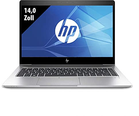 HP EliteBook 840 G5 Laptop - Notebook - 14,0 Zoll Display - Intel Core i5-8350U 1,7 GHz - 16GB DDR4 RAM - 250GB SSD - FHD (1920x1080) - Webcam - Windows 10 Pro vorinstalliert (Generalüberholt)