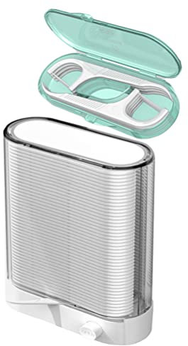 Healeved 2 Boxen mit Zahnseide Pick Zahnseide Stick Automatische Zahnseide Spender Tragbare Zähne Micro Mint Zahnseide Picks Tragbares Zahnreinigungswerkzeug