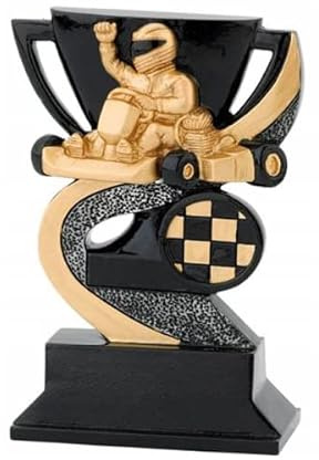 tecnocoppe Trofeo Go Kart h 14,00 cm Targhetta Personalizzata Omaggio