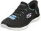 Skechers Damen Slipper Summits Diamond Dream, Frauen Slip-On,Halbschuhe,Schlupfschuhe,schluepfschuhe,Loafer,Slip-ons,Schwarz BKTQ,37 EU