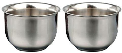 OSKOE Italian Espresso Cups 2Pcs Nesting Shot Glass Stemless Wine Tumbler Wine Cups Set Stainless Steel Wine Tumbler Cup for Picnic Camping Party Double Wall Glass Coffee Mug