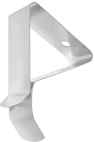 FUNOMOCYA Thermometer-clips Aus Edelstahl Für Lebensmittel Einfach Zu Bedienen Mit Öffnung Für Temperatursonden Für Kaffee Und Fleisch Praktisch Und Tragbar