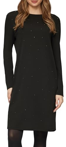 s.Oliver Jersey-Kleid mit Schmucksteinen