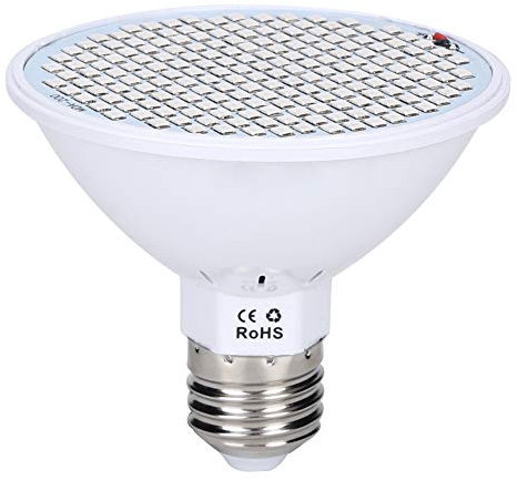 FLEXMAN 200LED 30W Plant Bulb, E27 85~265V Plant Grow Light Lamp Bulb for Your Indoor Plants, Potted Plants and Flowers