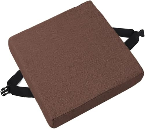 Barhocker Kissen, Anti-Rutsch Atmungsaktiv Kleinen Stuhl Sitzpolster, Dickes 3/5/8 cm Stuhl-Sitzkissen Hocker Sitzkissen Sitzmatte für Zuhause, Schule, Stuhl, Hocker(O6,40x40x5cm)
